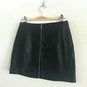 Zara Faux Leather Mini